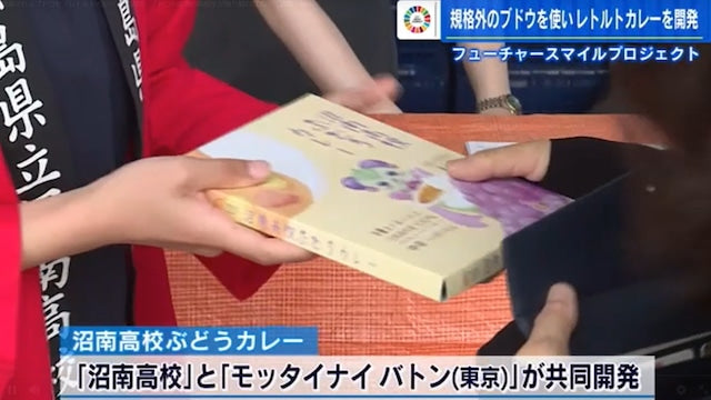 沼南高校ぶどうカレー