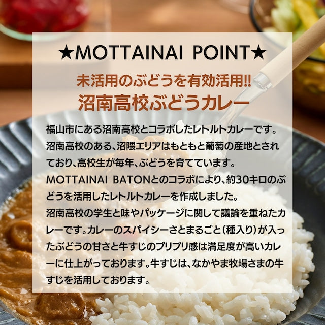 沼南高校ぶどうカレー
